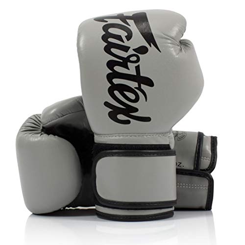 Fairtex BGV14 Grey Muay Thai Boxing Gloves
