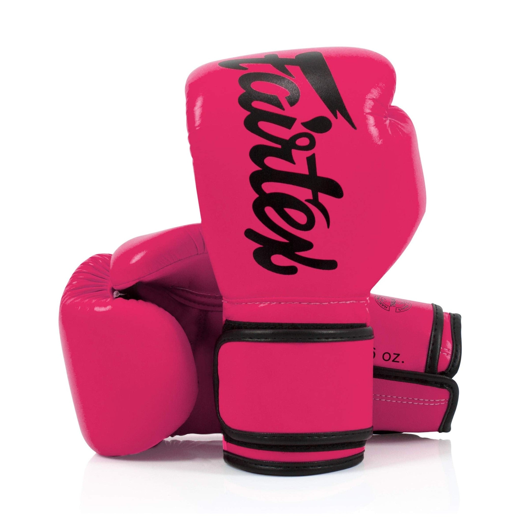 pink boxing gear Fairtex BGV14 Pink/Black Muay Thai Boxing Glove, 10 oz