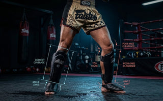 ★ Muay Thai Shin Guard Size Chart: How Shin Guards Should Fit