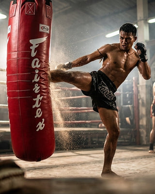 Fairtex HB6 6 Ft. Banana Bag Punching Bag for Muay Thai