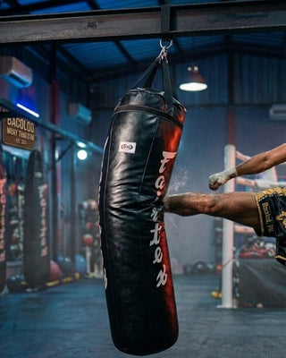 Fairtex HB12 Angle Bag Punching Bag for Muay Thai, Kickboxing, MMA