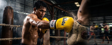Fairtex Breathable Gloves BGV1BR Muay Thai Compact Lightweight
