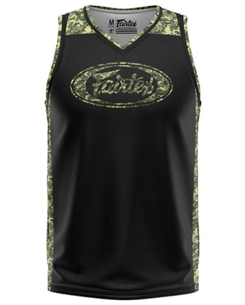 Fairtex JS11 Black Camouflage Jersey