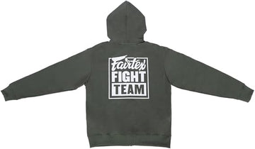 Fairtex FHS32 Premium Lightweight Zipper Hoodie - Full-Zip Athletic Gym Jacket