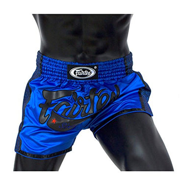 Fairtex Blue Slim Cut Muay Thai Boxing Short - Fairtex Store