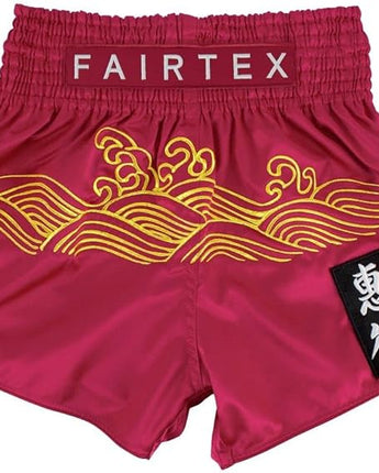 BS1910 Golden River Muay Thai Boxing Shorts Slim Cut