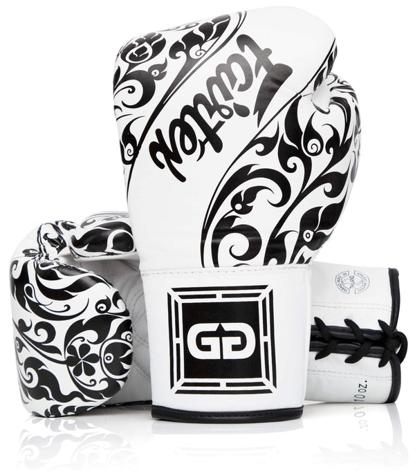 Fairtex  BGLG2 White Kick Boxing Glove - Fairtex Store