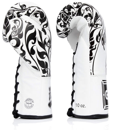 Fairtex  BGLG2 White Kick Boxing Glove - Fairtex Store