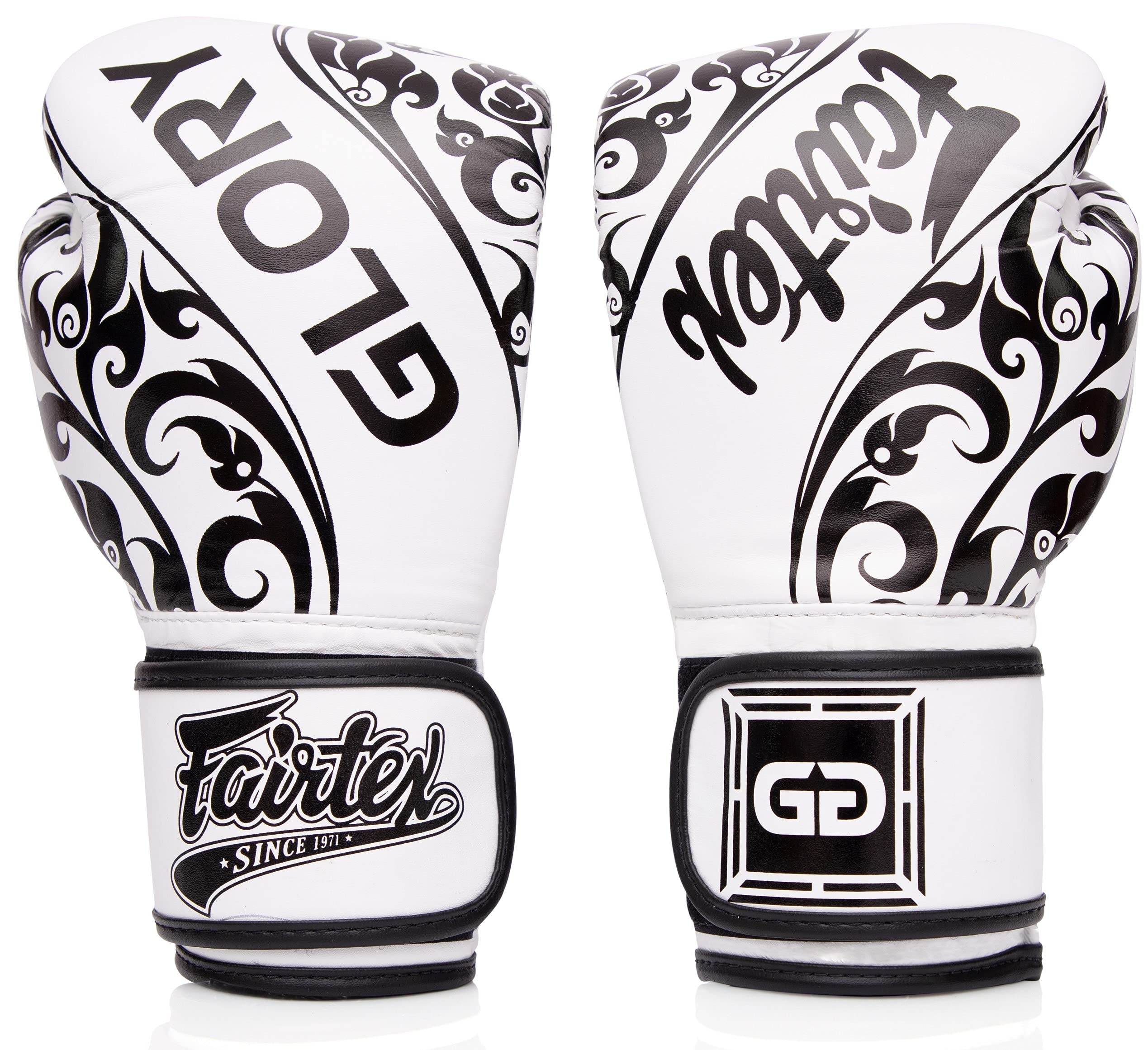 Fairtex BGVG2 White Kick Boxing Glove - Fairtex Store