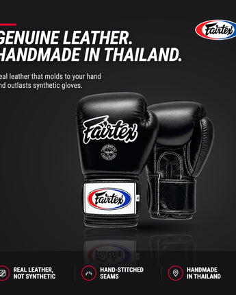 Fairtex BGV1 Muay Thai Boxing Glove - Solid Colors