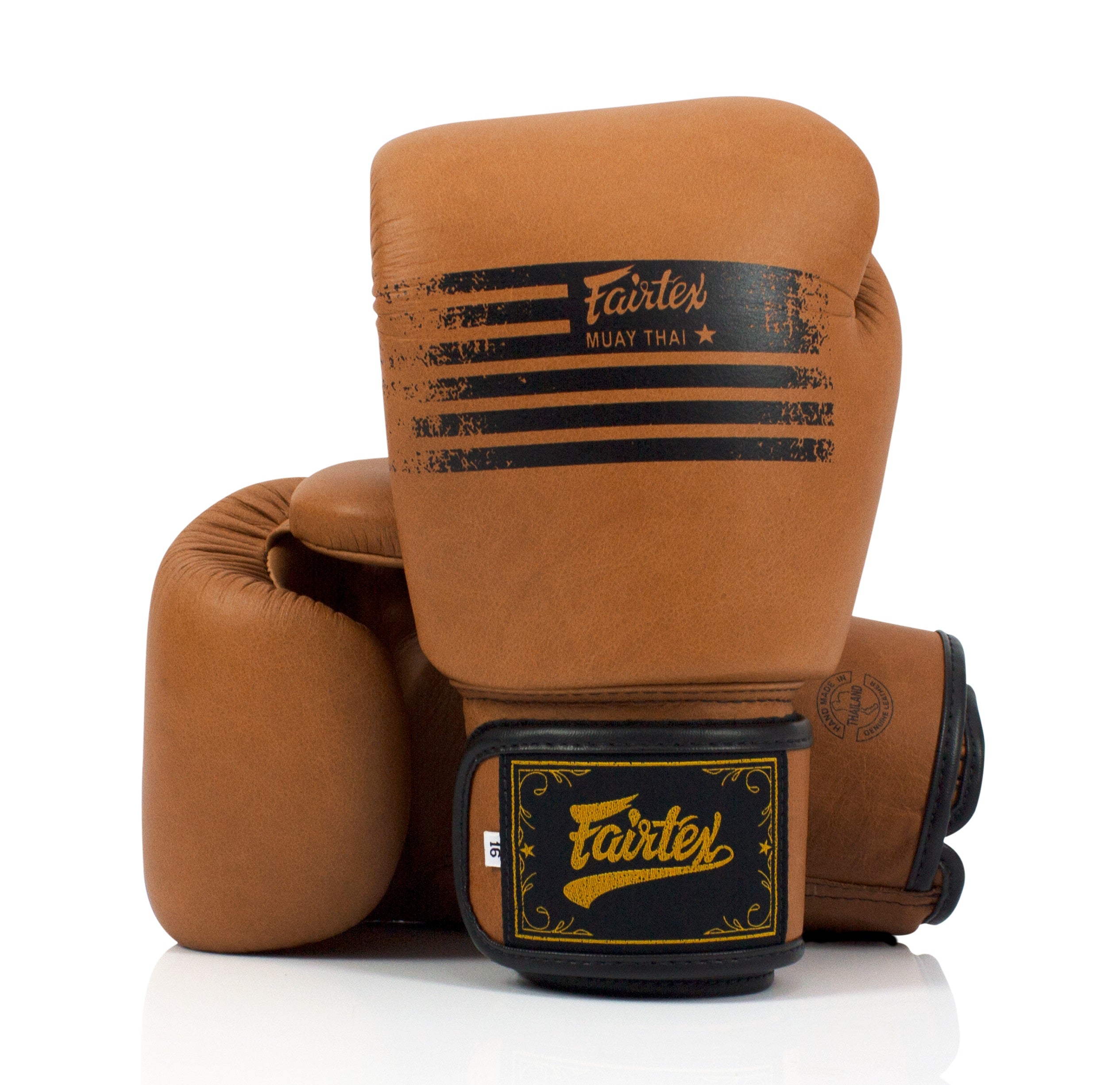 Rękawice bokserskie Fairtex BGV21 Legacy Muay Thai MMA UFC K1 Kick Boxing Training Prawdziwa skóra Klasyczny Matowy Brąz