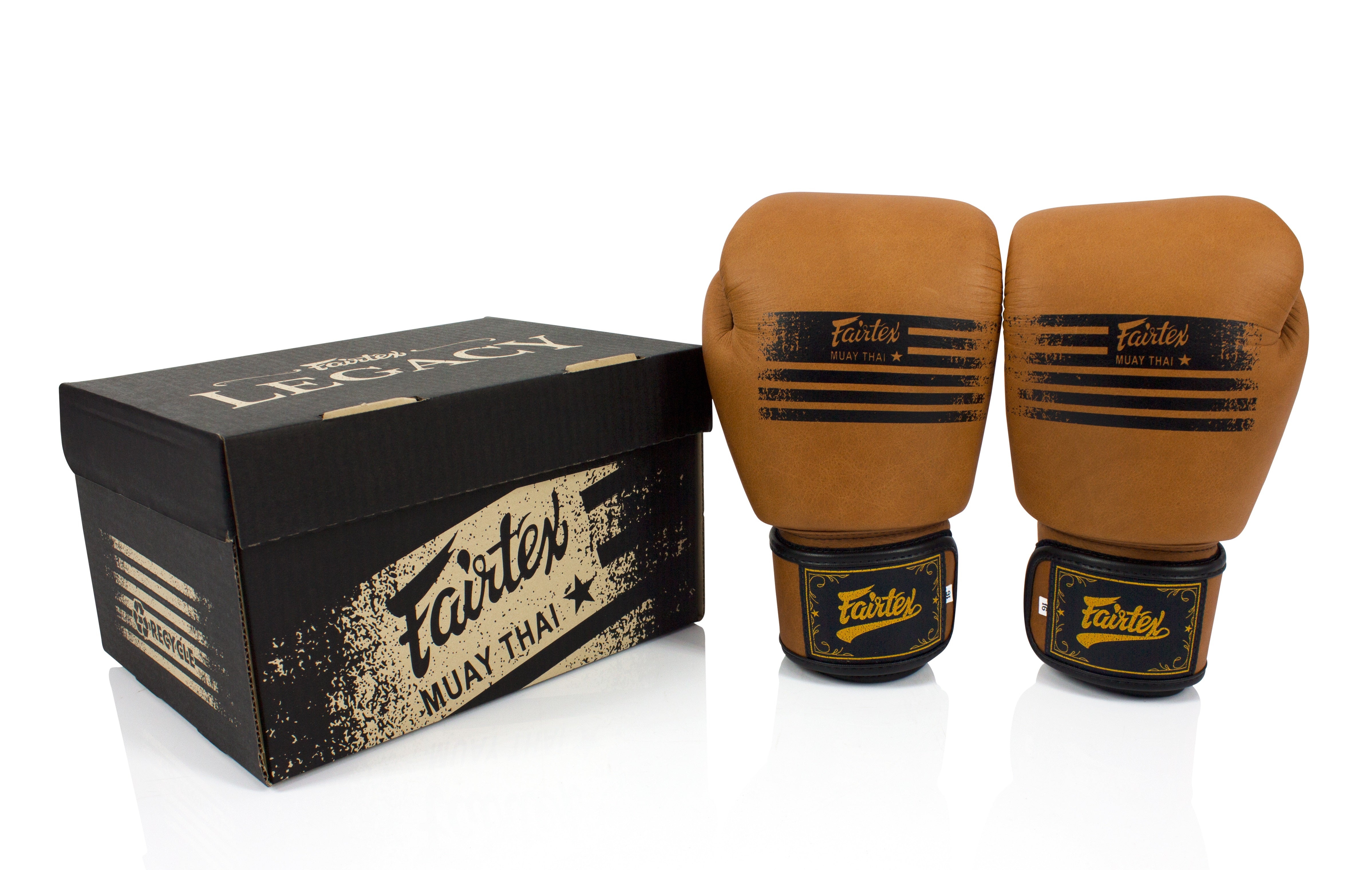 Rękawice bokserskie Fairtex BGV21 Legacy Muay Thai MMA UFC K1 Kick Boxing Training Prawdziwa skóra Klasyczny Matowy Brąz