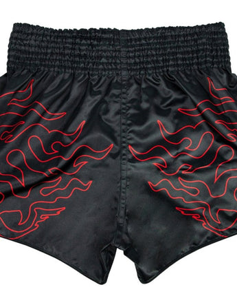 Fairtex BS1920 Black Lava Slim Cut Muay Thai Boxing Shorts - Fairtex Store