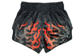 Fairtex BS1921 Black Volcano Slim Cut Muay Thai Boxing Short - Fairtex Store