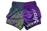 Fairtex BS1922 Racer Purple Slim Cut Muay Thai Boxing Shorts - Fairtex Store