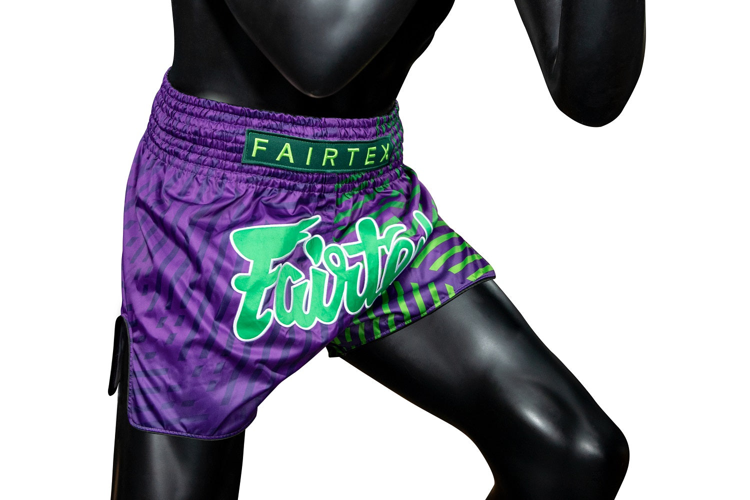 Fairtex BS1922 Racer Purple Slim Cut Muay Thai Boxing Shorts - Fairtex Store