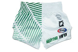 FairtexBS1923 Racer White Slim Cut Muay Thai Boxing Shorts - Fairtex Store