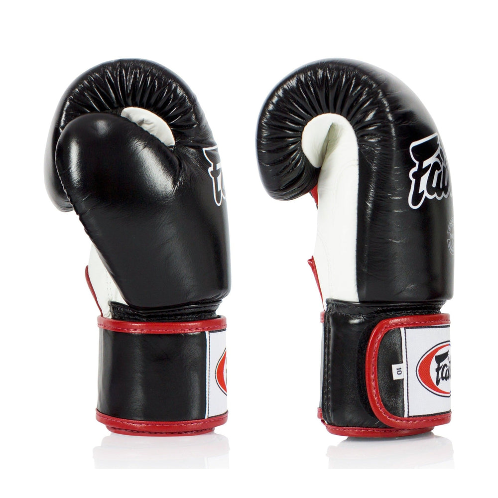 FairtexStore.com BGV1 Black/White/Red side view