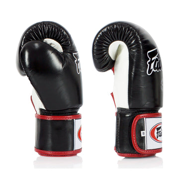 FairtexStore.com BGV1 Black/White/Red side view