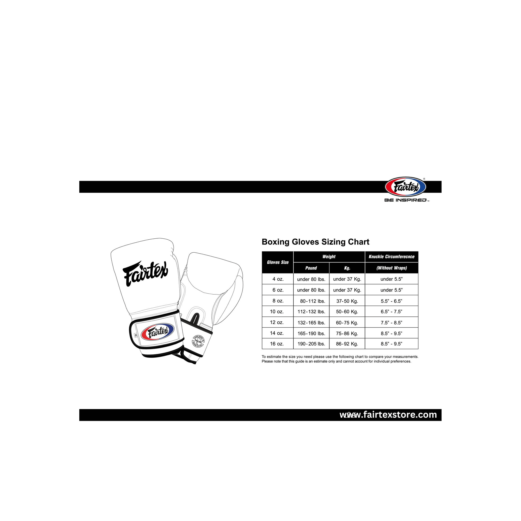 Fairtex BGV11 F Day Muay Thai Boxing Glove