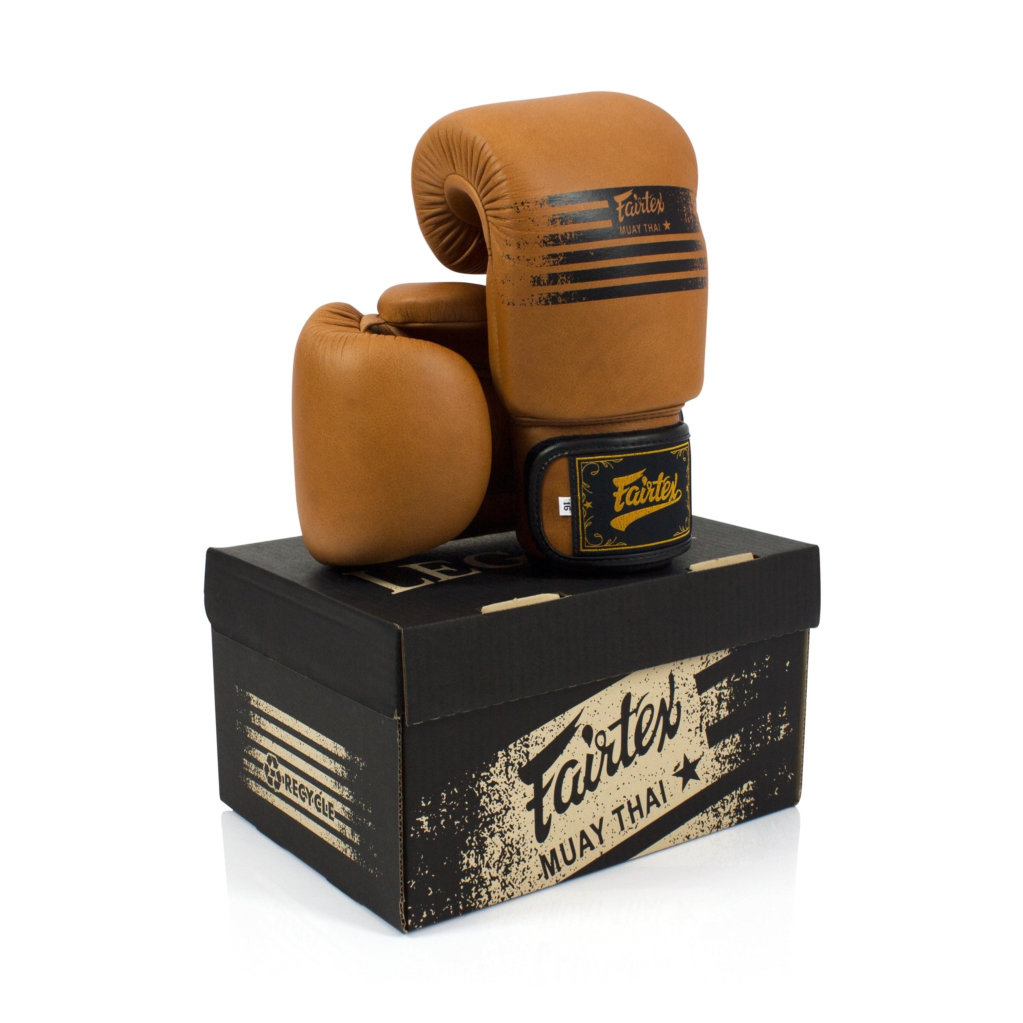 Fairtex BGV21 Legacy Muay Thai Boxing Gloves MMA UFC K1 Kick Boxing Training Genuine Leather Classic Matte Brown