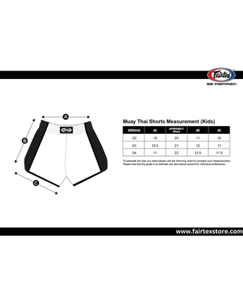 Fairtex BS0657 Eagle Black Muay Thai Boxing Short