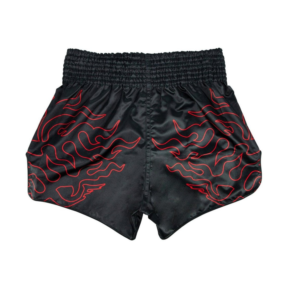 Fairtex BS1920 Black Lava Slim Cut Muay Thai Boxing Shorts - Fairtex Store