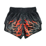 Fairtex BS1921 Black Volcano Slim Cut Muay Thai Boxing Short - Fairtex Store