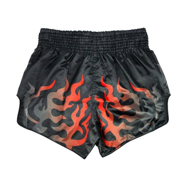 Fairtex BS1921 Black Volcano Slim Cut Muay Thai Boxing Short - Fairtex Store