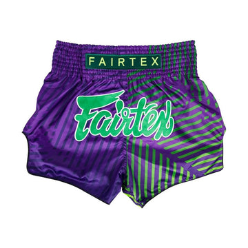 Fairtex BS1922 Racer Purple Slim Cut Muay Thai Boxing Shorts - Fairtex Store