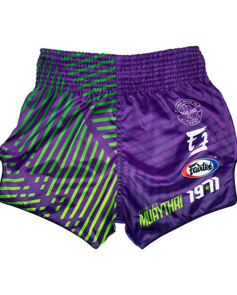 Fairtex BS1922 Racer Purple Slim Cut Muay Thai Boxing Shorts - Fairtex Store