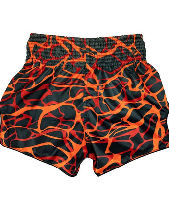 Fairtex BS1926 Magma Red Slim Cut Muay Thai Boxing Shorts