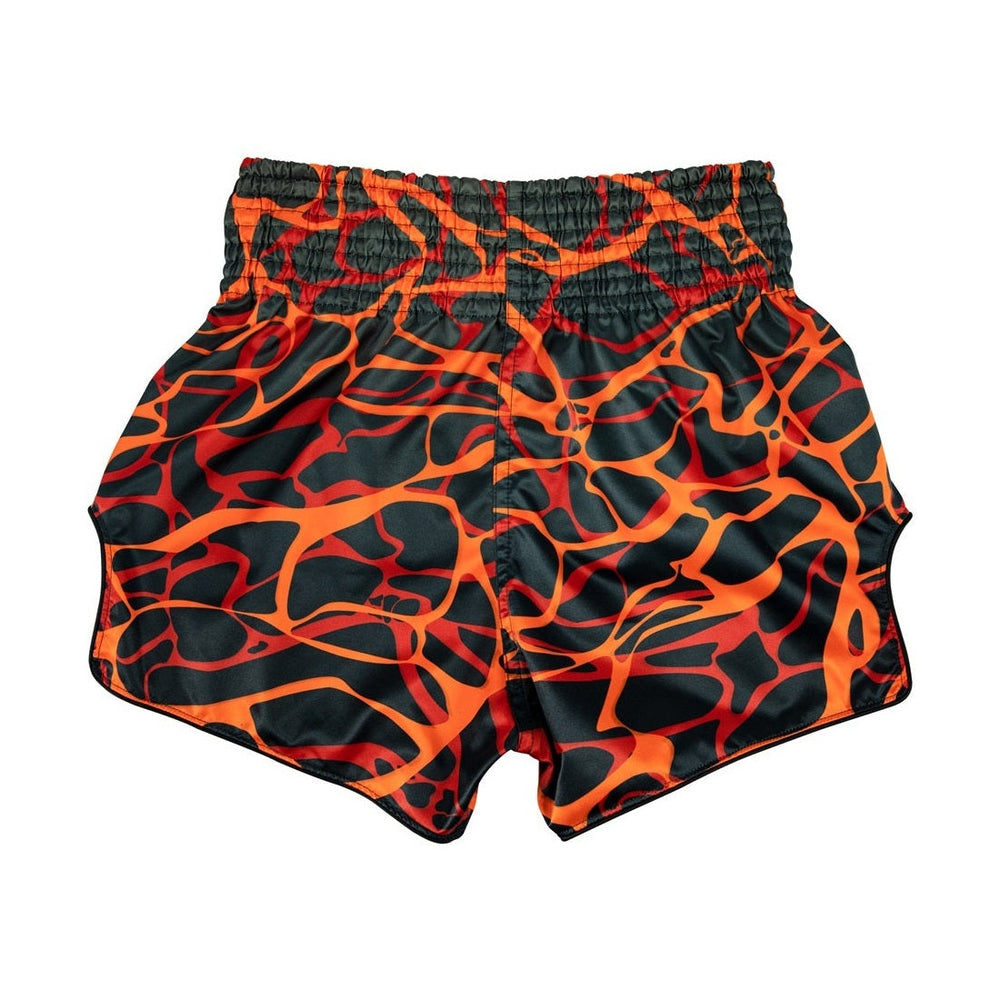 Fairtex BS1926 Magma Red Slim Cut Muay Thai Boxing Shorts