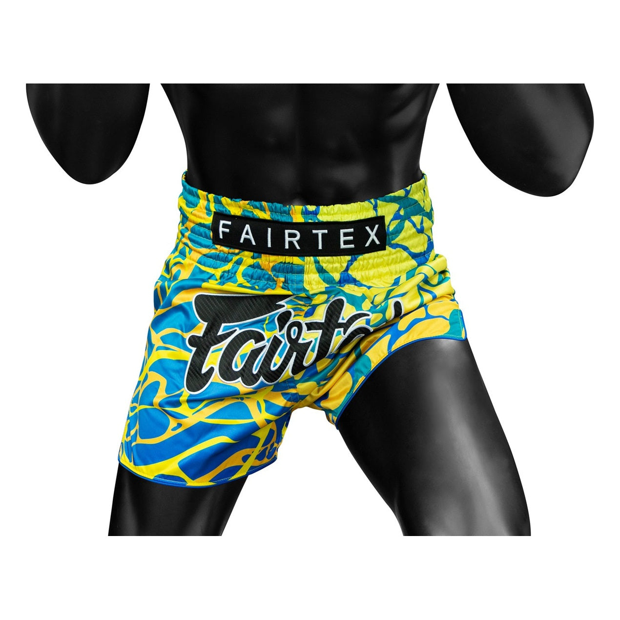 Fairtex BS1927 Magma Green Slim Cut Muay Thai Boxing Shorts