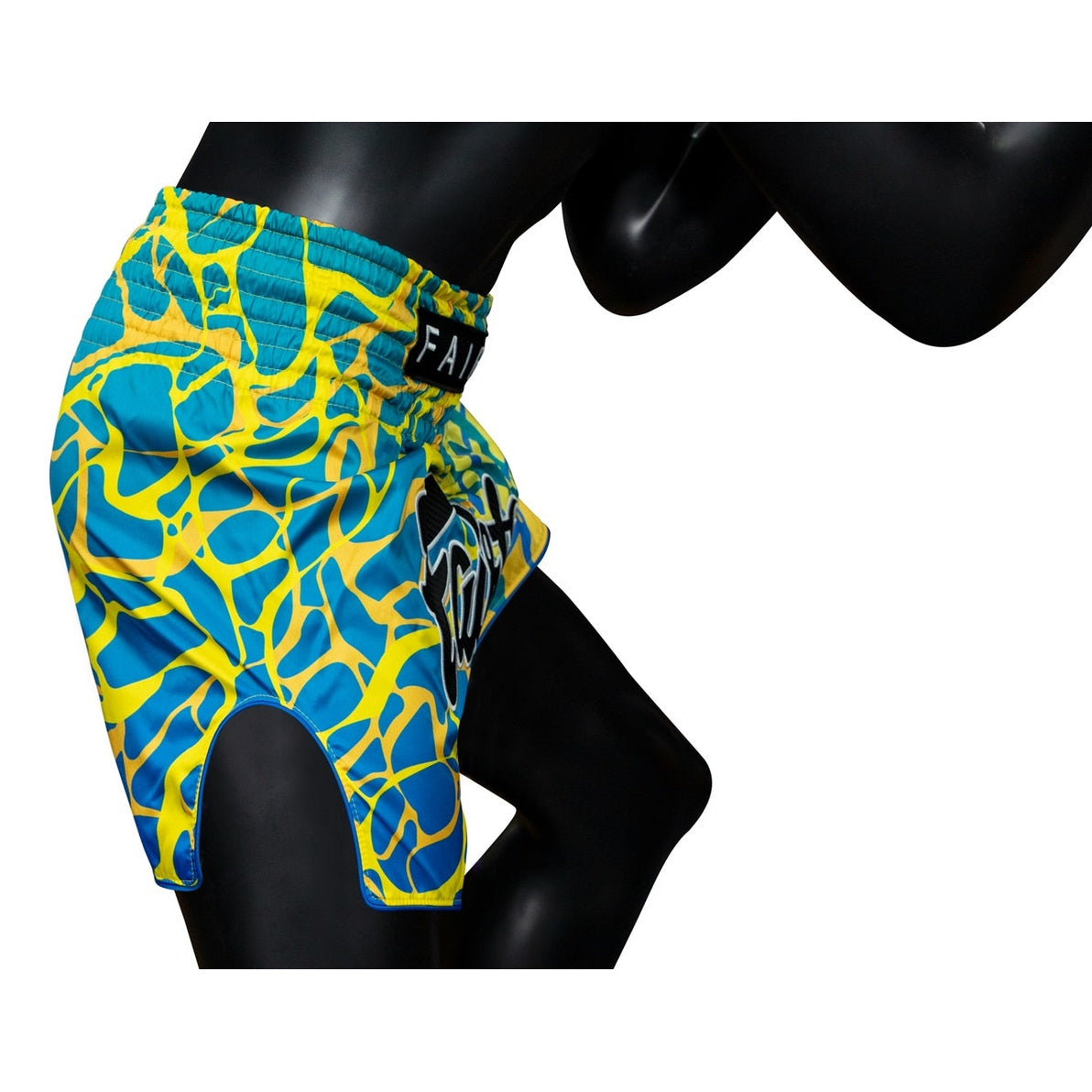 Fairtex BS1927 Magma Green Slim Cut Muay Thai Boxing Shorts