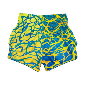 Fairtex BS1927 Magma Green Slim Cut Muay Thai Boxing Shorts