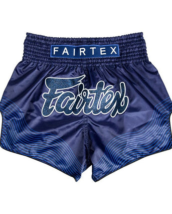 Fairtex BS1930 Blue Ocean Slim Cut Muay Thai Boxing Shorts