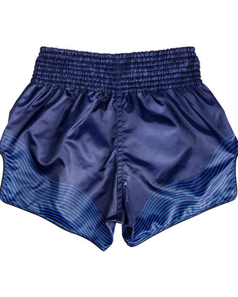 Fairtex BS1930 Blue Ocean Slim Cut Muay Thai Boxing Shorts