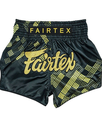 Fairtex BS1931 Heart of Gold Slim Cut Muay Thai Boxing Shorts