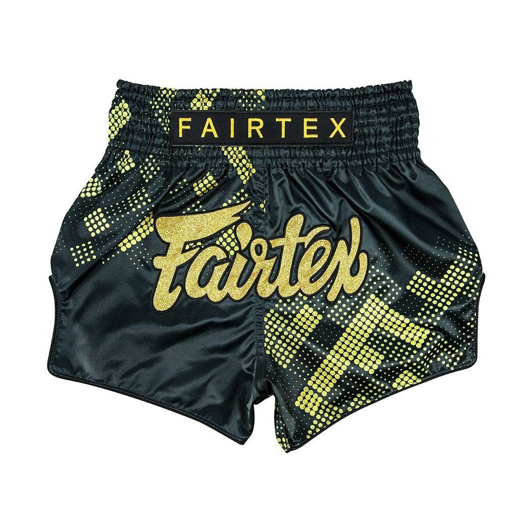Fairtex BS1931 Heart of Gold Slim Cut Muay Thai Boxing Shorts