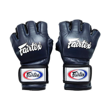 Fairtex FGV12 MMA Gloves — Genuine Leather Open-Palm Muay Thai & Grappling Gloves | ONE Championship Official