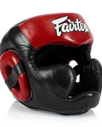 Fairtex HG13 Full Head Black Headgear