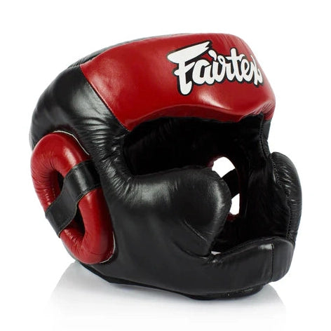 Fairtex HG13 Full Head Black Headgear