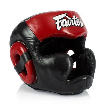 Fairtex HG13 Full Head Black Headgear