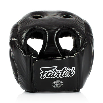 Fairtex HG13 Full Head Black Headgear