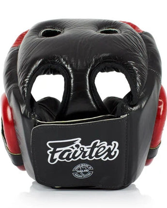 Fairtex HG13 Full Head Black Headgear