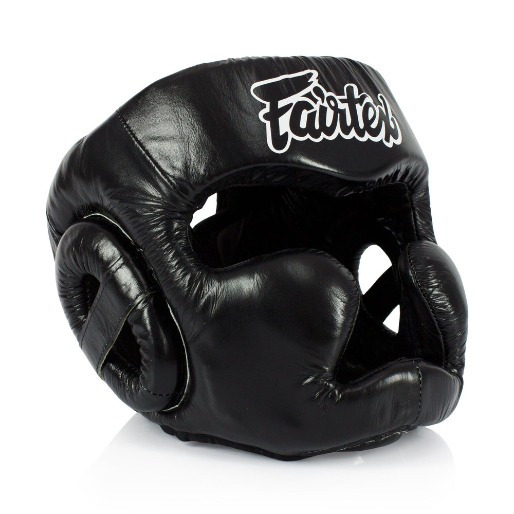 Fairtex HG13 Full Head Black Headgear