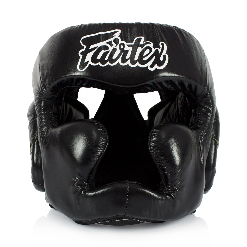 Fairtex HG13 Full Head Black Headgear