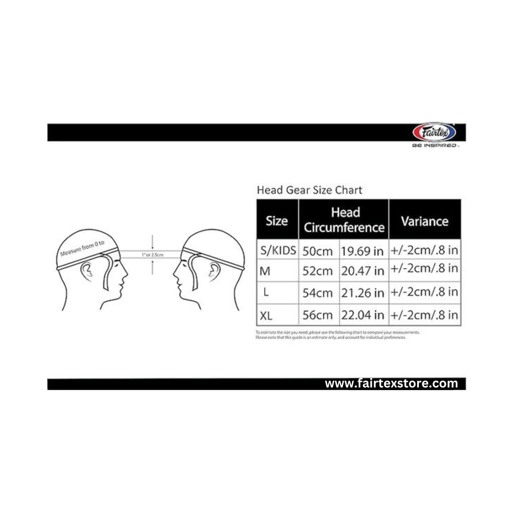 Fairtex HG3 Headgear Head Guard