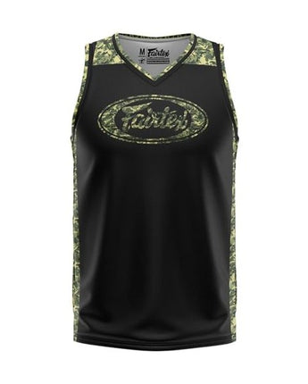 Fairtex JS11 Black Camouflage Jersey